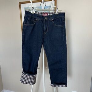 Superdry Cropped Jeans, size L
